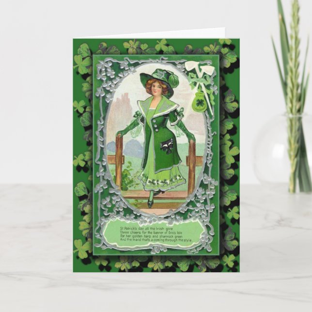 St. Patrick's Day Greeting Cards and Postcards (Front)