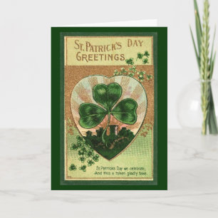 St Patrick's Day Greeting - Carte
