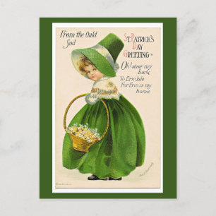 St. Patrick's Day Greeting, Postcard