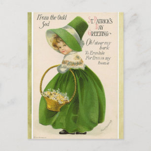 St. Patrick's Day Greeting Postcard