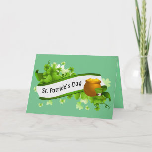 St. Patrick's Day Greetings Card