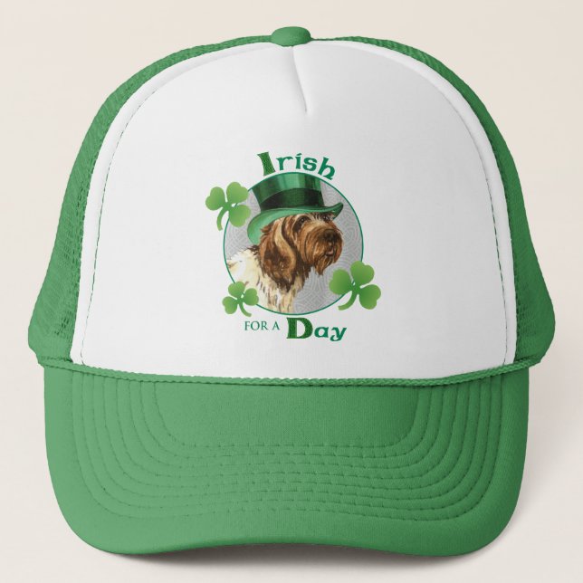 St. Patrick's Day Griffon Trucker Hat (Front)