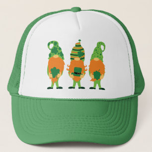 St. Patrick's Day Grnomes Trucker Hat