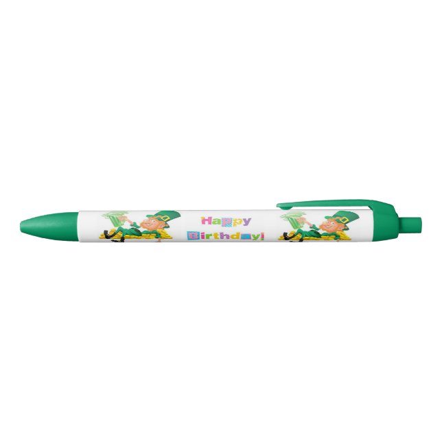 St. Patrick's Day Happy Birthday Pen  (Top)