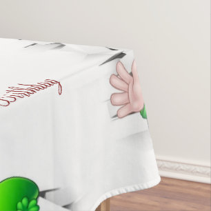 St. Patrick's Day Happy Birthday Tablecloth