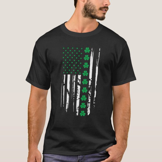 St. Patrick's Day, Happy St Patrick's Day T-Shirt (Front)