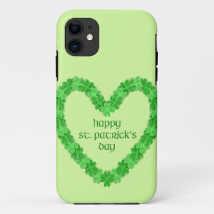St Patrick's Day Heart iPhone 11 Case