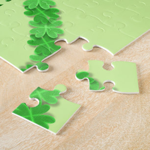 St Patrick's Day Heart Jigsaw Puzzle