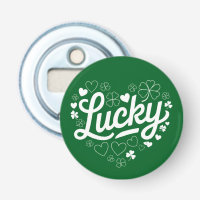 St Patrick's Day Heart Lucky Clover Shamrock
