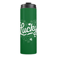 St Patrick's Day Heart Lucky Clover Shamrock 