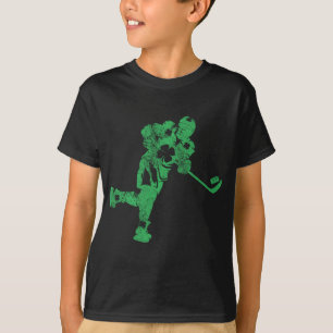 St Patricks Day Hockey Irish Boys Saint Paddy's Sh T-Shirt