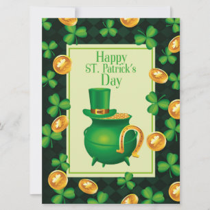 St Patrick's Day Holiday Card