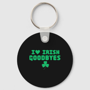 St Patricks Day I Love Irish Good Keychain