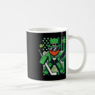 St Patricks Day Ice Hockey Us Flag Saint Paddys Me Coffee Mug
