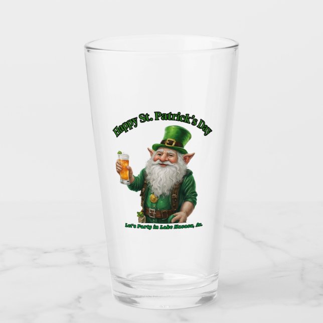 St. Patrick's Day in Lake Havasu, Az. Glass (Front)