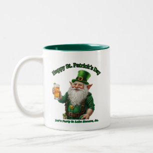 St. Patrick's Day in Lake Havasu, Az. Two-Tone Coffee Mug