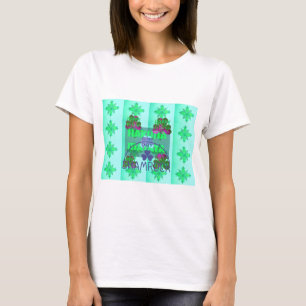 St. Patrick's day Inspirational Fun Pattern Design T-Shirt