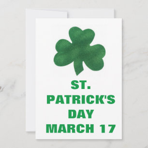 ST. PATRICK'S DAY INVITATION