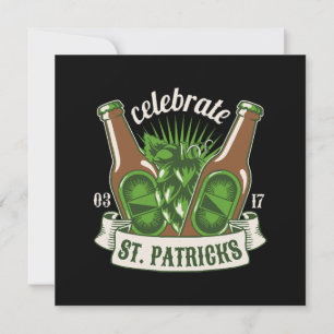 St patricks day invitation