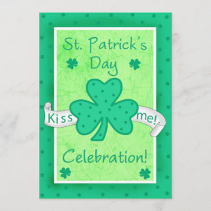 St. Patrick's Day Invitation for Celebration Party