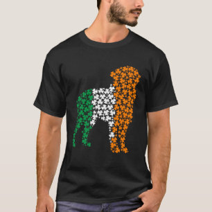 St Patricks Day Ireland Irish Bernese Mountain Dog T-Shirt