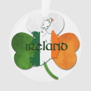 St. Patrick's Day - Ireland/Map Ornament