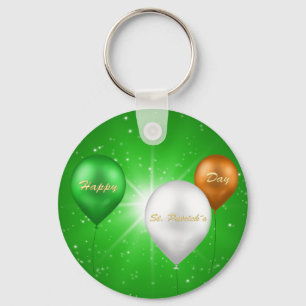 St. Patrick's Day Irish Balloons - Keychain