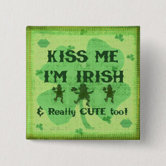 St. Patrick's Day Irish Button