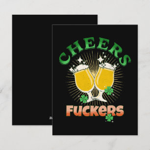 St Patricks Day Irish Drinkin Holiday Card