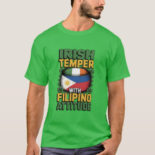 St. Patrick's Day Irish Filipino Pride T-Shirt
