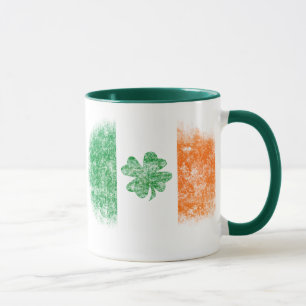 St. Patrick's Day Irish Flag Mugs