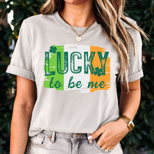 St. Patrick's Day Irish Flag T-Shirt Tri-Blend Shirt