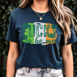 St. Patrick's Day Irish Flag T-Shirt Tri-Blend Shirt