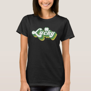 St Patricks Day Irish Lucky Everyday Retro Vintage T-Shirt