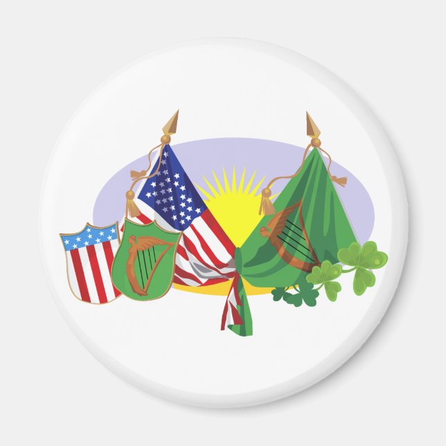 St. Patrick's Day Irish Pride Magnet (Front)