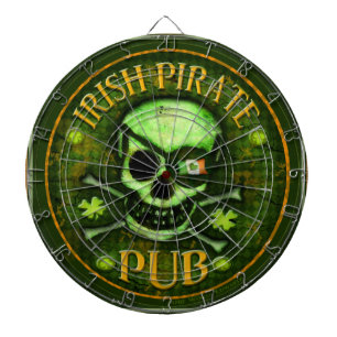 St. Patrick's Day Irish ProfiledInk Dart Board