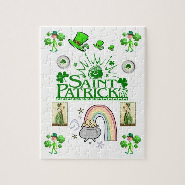St. Patrick's Day Jigsaw Puzzle (Vertical)