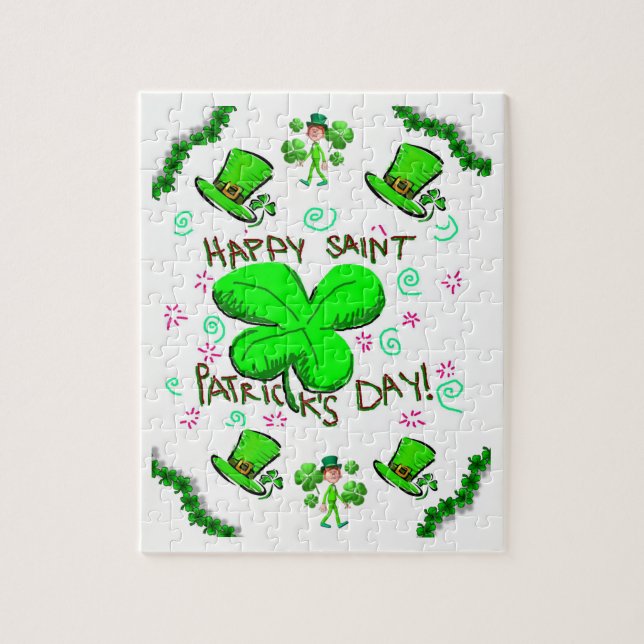 St. Patrick's Day Jigsaw Puzzle (Vertical)