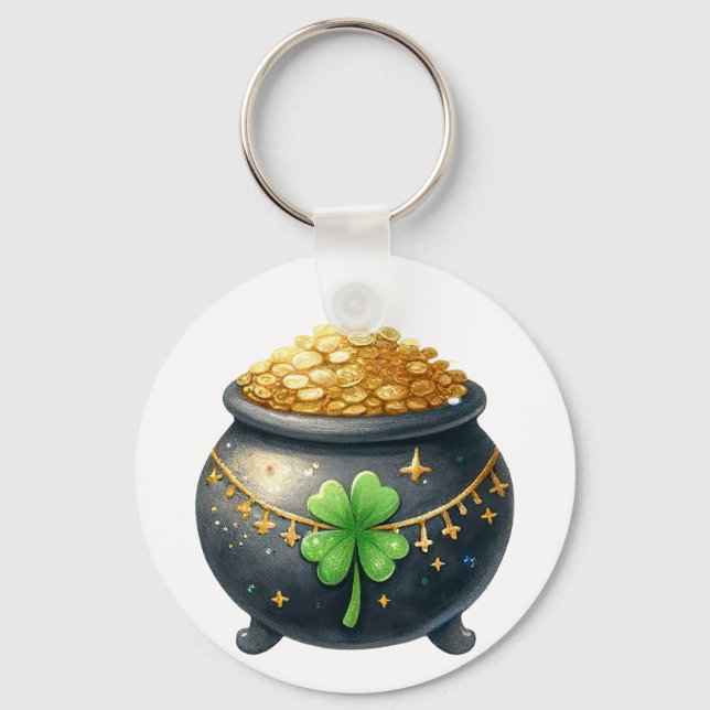 St. Patrick's Day Keychain (Front)