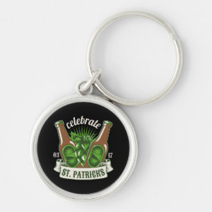 St patricks day keychain