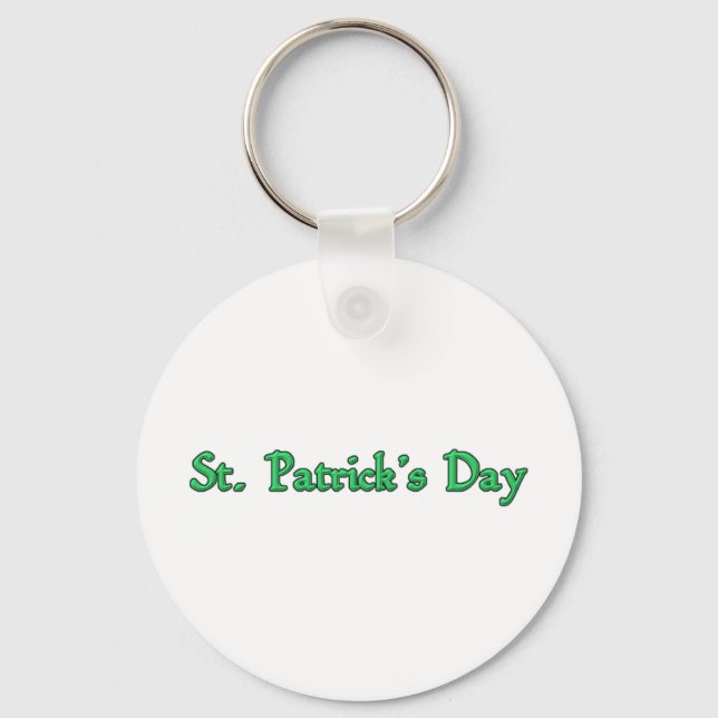 St. Patrick's Day Keychain (Front)