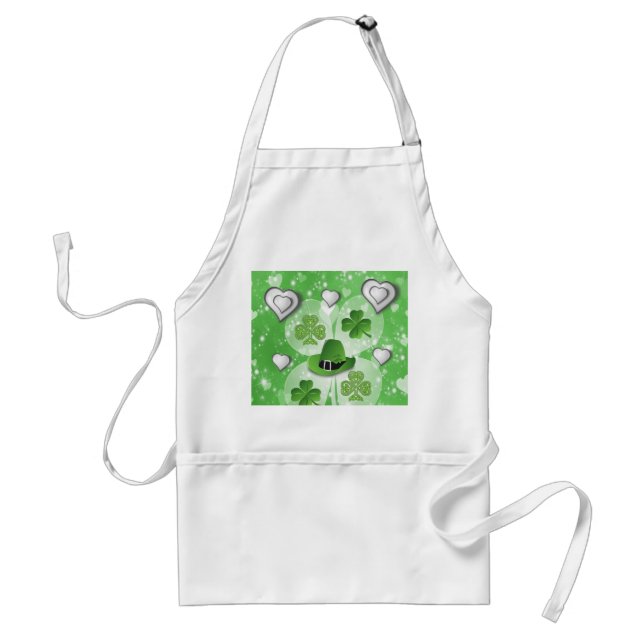 St. Patrick's Day Kitchen Apron (Front)