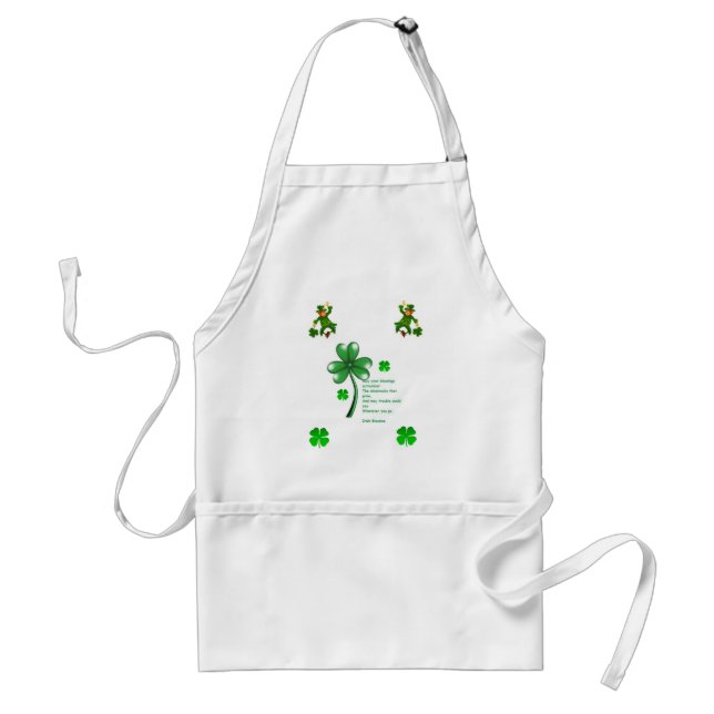 St. Patrick's Day Kitchen Apron (Front)