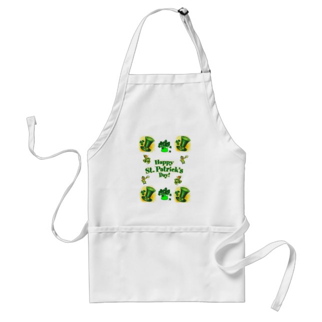 St. Patrick's Day Kitchen Apron (Front)