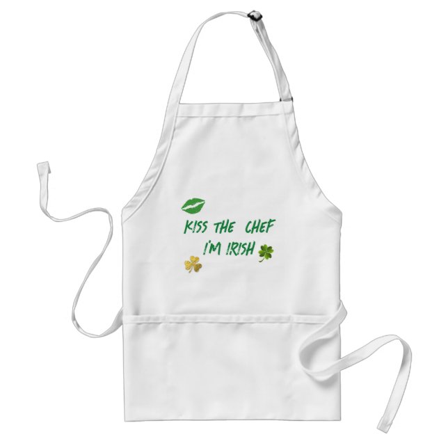 St. Patrick's Day Kitchen Apron (Front)