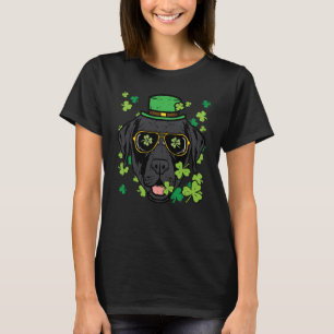 St Patricks Day Labrador Dog Saint Pattys Men Wome T-Shirt