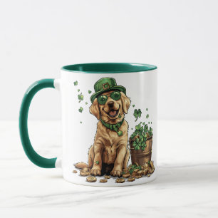 St. Patrick's Day Labrador Retriever Dog Mug