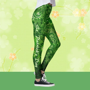 St Patrick's Day Leggings Saint Patrick Pants