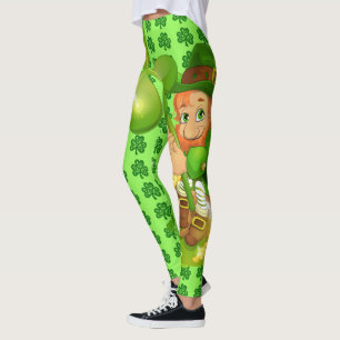 St Patrick's Day Leggings Saint Patrick Pants