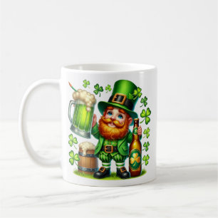 St. Patrick's Day Leprechaun Beer Design-65218 Coffee Mug